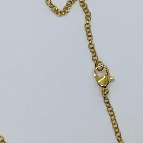 Gold-Tone Star Pendant Necklace - Picture 5 of 5